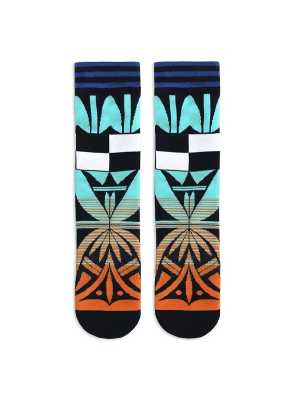 8th Generation New Aztec Tribal Art Embrace
Your Beauty Crew Socks Native OS